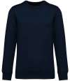 NS430 Native Spirit Unisex French Terry Crew Neck Sweatshirt Navy colour image